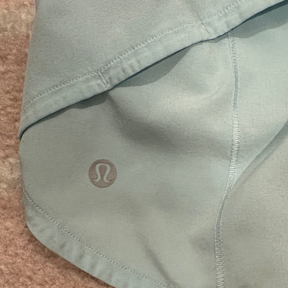 Lululemon Athletica Light Blue Athletic Shorts - Picture 4 of 4